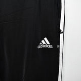 Vintage Adidas joggers trousers track pants bottoms in black and white