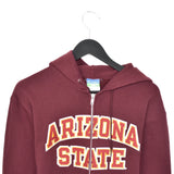 Vintage Champion Arizona state zip up hoodie pullover sweatshirt too in maroon