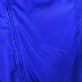 Vintage Adidas track tracksuit jacket jumper trackie in blue and navy blue