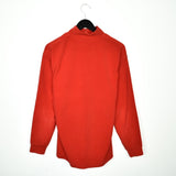 Vintage Fila quarter zip up sweatshirt pullover jumper hoodie in red