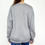 Adidas sweatshirt jumper sweater pullover hoodie in gray