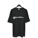Vintage Champion t-shirt tee blouse top in black and white