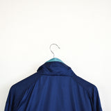 Vintage Puma windbreaker tracksuit track jacket trackie sweater jumper sweatshirt pullover long sleeve in dark blue