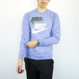 Vintage Nike sweatshirt jumper sweater pullover hoodie in blue