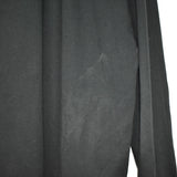 Vintage Hugo Boss quarter button up polo shirt long sleeve pullover in black