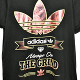 Vintage Adidas t-shirt top blouse tee in black