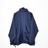 Vintage Champion zip up track jacket windbreaker sweatshirt longsleeve tee pullover jumper in dark blue