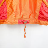 Vintage Ellesse windbreaker tracksuit track jacket trackie sweater jumper pullover sweatshirt long sleeve in bright orange