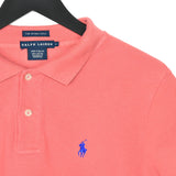 Vintage Ralph Lauren polo shirt tee blouse top in peach pink