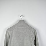 Vintage Australian sweater half zip turtleneck sweatshirt jumper pullover hoodie in lighter grey