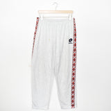Vintage Lotto joggers pants bottoms trousers in heather grey