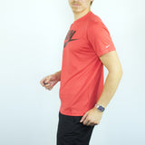 Vintage Nike sport t-shirt top blouse tee in red