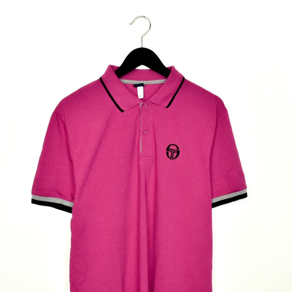 Vintage Sergio Tacchini Polo shirt in pink