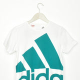 Vintage Adidas t-shirt top blouse tee in white