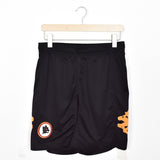 Vintage Kappa shorts trousers joggers bottoms pants in black and orange