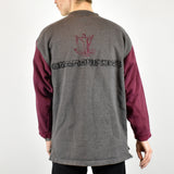 Vintage Adidas CHAMONIX 1924 First Winter Olympics sweatshirt in gray and burgundy