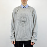 Vintage Timberland sweatshirt jumper sweater pullover hoodie in gray