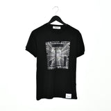 Vintage  t-shirt top blouse tee in black