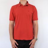 VINTAGE ORANGE NIKE POLLO SHIRT WITH EMBROIDERY ON THE BACK