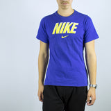 Vintage Nike t-shirt top blouse tee in blue