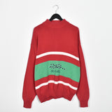 Vintage incredible Melbourne Classix crewneck jumper longsleeve tee pullover sweatshirt in red and green