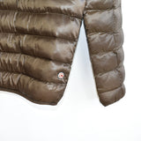 Vintage Colmar puffer jacket windbreaker fleece track jacket bomber jacket in brown