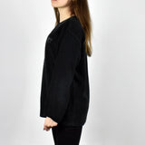 Vintage Polo Sport soft material sweatshirt jumper sweater pullover hoodie in black