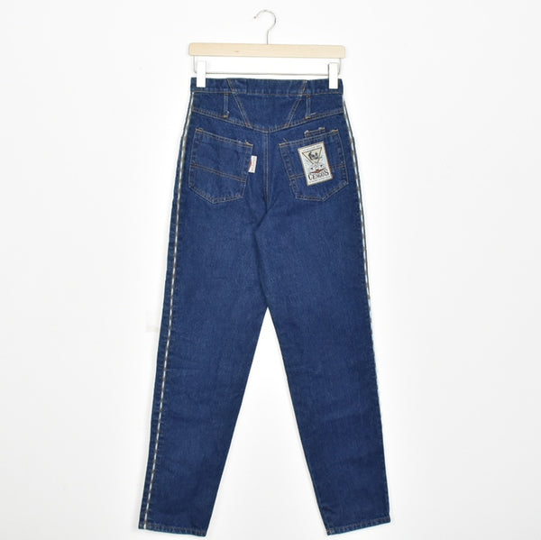 Vintage Cengos jeans pants bottoms trousers joggers in dark blue