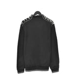 Vintage North Sails fleece quarter zip up jumper hoodie pullover sweatshirt windbreaker track jacket in black