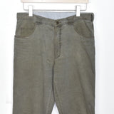 Vintage Burberry jeans trousers joggers pants bottoms in green