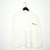 Vintage Reebok hoodie jumper sweatshirt sweater pullover in white