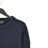 Vintage Gant sweater jumper long sleeve sweatshirt pullover hoodie in dark blue