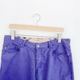 Vintage Burberry jeans bottoms pants in violet