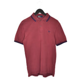 Vintage Fred Perry polo shirt tee blouse top in maroon