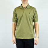 Vintage Ralph Lauren polo shirt t shirt pullover in olive green