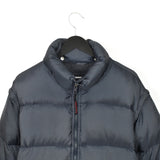 Vintage Invicta puffer jacket windbreaker track jacket bomber jacket in dark grey