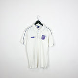 Vintage Umbro polo shirt tee blouse top in white
