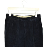 Vintage Burberry formal pants bottoms deess trousers in soft material dark blue