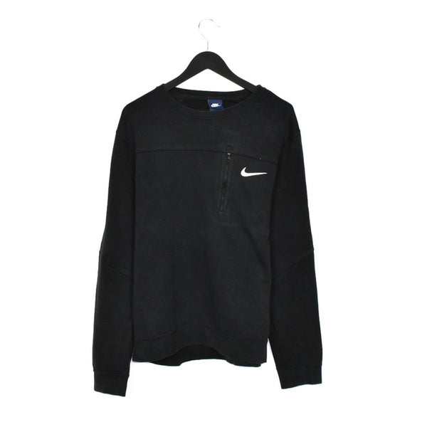 Vintage Nike longsleeve tee pullover sweatshirt in black