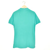 Vintage Lacoste polo shirt t-shirt pullover in turquoise/cyan