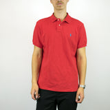Vintage Ralph Lauren polo shirt t-shirt pullover in red