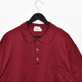Vintage Pringle polo shirt tee blouse top in red/maroon