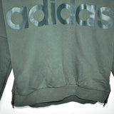 Vintage Adidas sweatshirt pullover jumper hoodie in dark green
