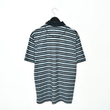 Vintage striped Ralph Lauren polo shirt t-shirt pullover in blue