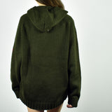 Vintage Napapijri sweater pullover jumper in dark green