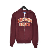 Vintage Champion Arizona state zip up hoodie pullover sweatshirt too in maroon