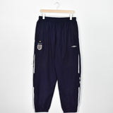Vintage Umbro England trousers joggers bottoms pants in dark blue