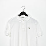 Vintage Lacoste polo shirt tee blouse top in white