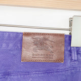 Vintage Burberry jeans bottoms pants in violet