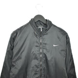 Vintage Nike windbreaker track jacket bomber jacket in black